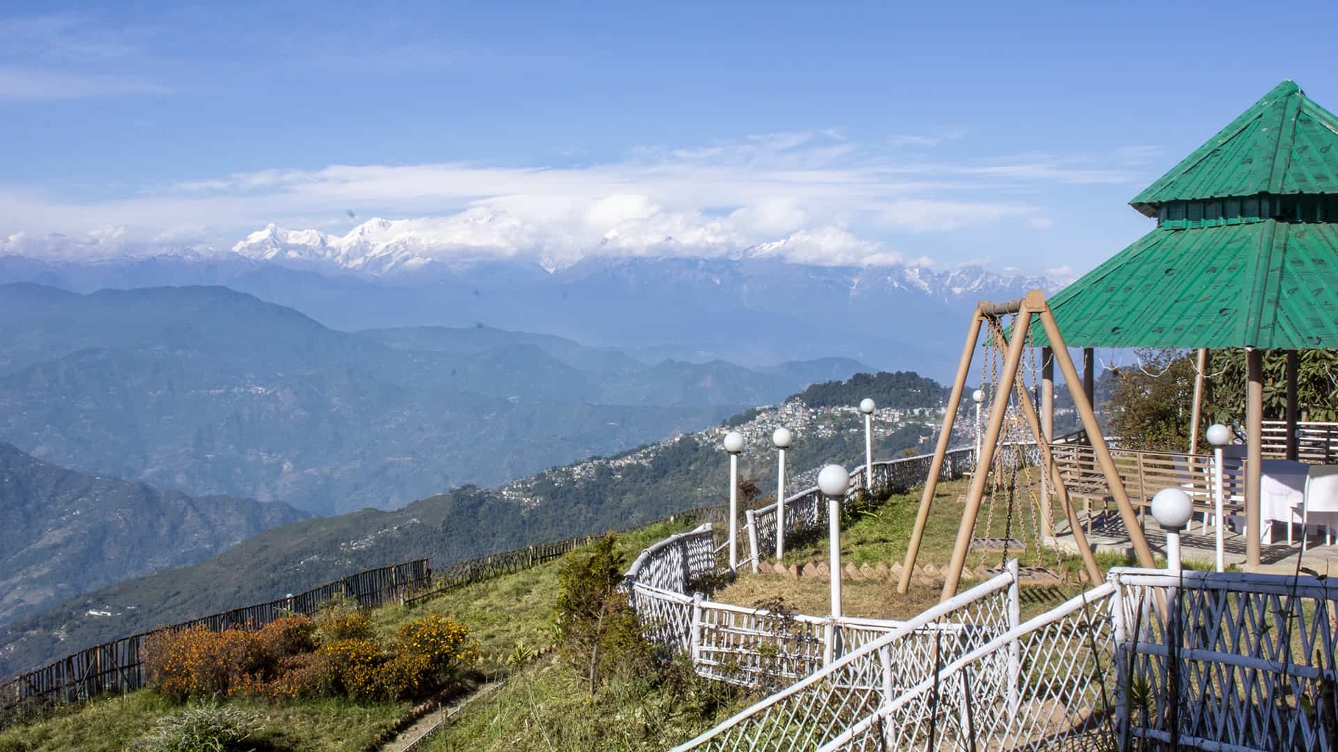 View of Kanchenjunga from Anutri Hill Resort View of Kanchenjunga from Anutri Hill Resort