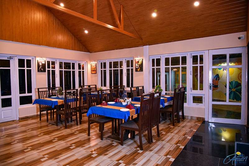 Multi Cuisine Dining at Anutri Hill Resort